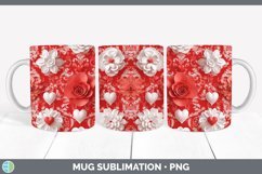 Gorgeous3D Valentine Mug Wrap design.