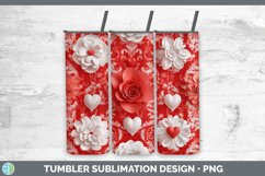 Gorgeous3D Valentine Tumbler design.