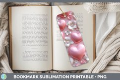 Gorgeous3D Valentine Bookmark design.
