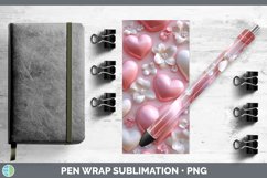 Gorgeous3D Valentine Pen Wrap design.