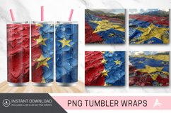 3D Venezuela Tumbler wrap Product Image 1