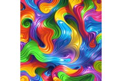 20 Oz 3D Abstract Plastic Look Skinny Tumbler Wrap Product Image 7