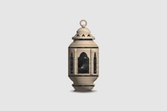 3d vintage islamic lantern design concept Product Image 1