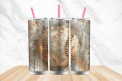 3D vintage Softball Tumbler wrap Bundle Product Image 4