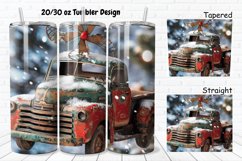 3D Vintage Truck 20/30oz Skinny Tumbler Product Image 1