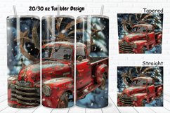 3D Vintage Truck 20/30oz Skinny Tumbler Product Image 1