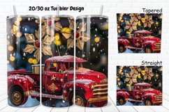 3D Vintage Truck 20/30oz Skinny Tumbler Product Image 1
