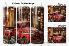 3D Vintage Truck 20/30oz Skinny Tumbler Product Image 1