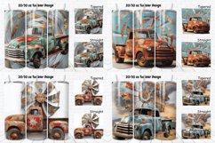 3D Vintage Truck Tumbler Bundle Product Image 3