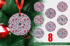 3D Vintage Wildflower Christmas Ornaments Product Image 1
