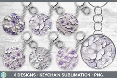 Bundle of six 3D Keychain designs.