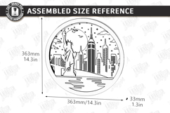 3D Wall Decor Laser Cut Bundle | Layered Wall Art | CNC File Product Image 14