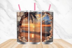 3D Watercolor Fall Tumbler Wrap Bundle Product Image 4