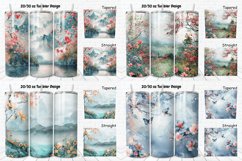 3D Watercolor Scenery Tumbler Bundle Product Image 4