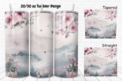 3D Watercolor Scenery 20/30oz Skinny Tumbler Product Image 1