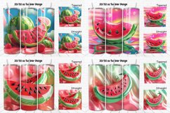 3D Watermelon Inflated Tumbler Bundle Product Image 7
