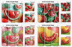 3D Watermelon Inflated Tumbler Bundle Product Image 2