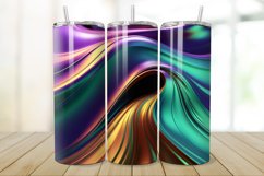 3D Wave Liquid 20/30oz Skinny Tumbler Product Image 1