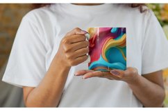 3D Wave Liquid Mug sublimation design Product Image 2