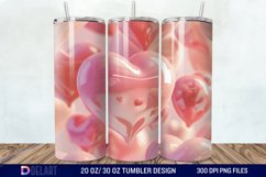 3D Western Heart Tumbler Wrap Product Image 1