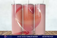 3D Western Heart Tumbler Wrap Product Image 1