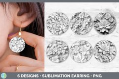 Bundle of six 3D Round Earrings designs.
