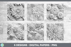 Bundle of six 3D Paper Backgrounds designs.