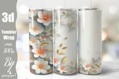 ,3d Tumbler Design ,Flower Tumbler Wrap ,Skinny Tumbler Wrap ,3d Flowers ,White Pink Flowers ,Tumbler Wrap ,Tumbler Design ,Sublimation Design ,3d Tumbler Wrap ,Digital Download ,Flower Pattern ,White Pink ,White Pink Tumbler