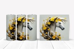 3d Tumbler Wrap Bundle | 3d Horse Tumbler Sublimation Product Image 7