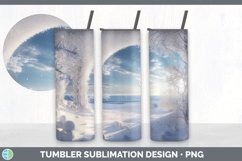 Gorgeous3D Winter Tumbler design.