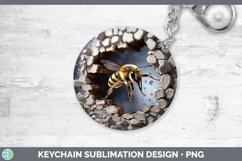 Gorgeous3D Winter Keychain design.