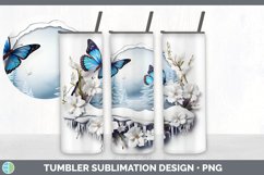 Gorgeous3D Winter Tumbler design.
