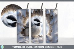 Gorgeous3D Winter Tumbler design.