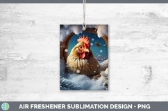 Gorgeous3D Winter Air Freshener design.