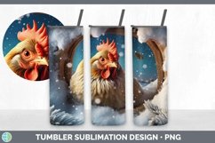 Gorgeous3D Winter Tumbler design.