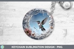 Gorgeous3D Winter Keychain design.