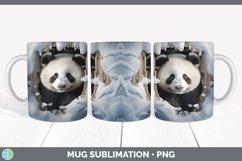 Gorgeous3D Winter Mug Wrap design.