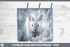 Gorgeous3D Winter Wall Tumbler design.