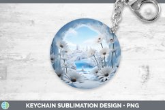 Gorgeous3D Winter Wall Keychain design.