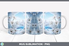 Gorgeous3D Winter Wall Mug Wrap design.