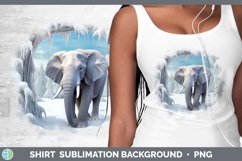 Gorgeous3D Winter Wall Shirt design.