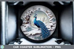 Gorgeous3D Winter Wall Car Coaster design.
