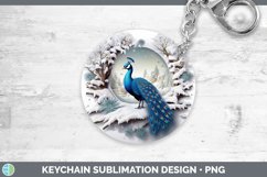 Gorgeous3D Winter Wall Keychain design.