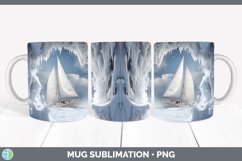 Gorgeous3D Winter Wall Mug Wrap design.