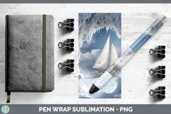 Gorgeous3D Winter Wall Pen Wrap design.