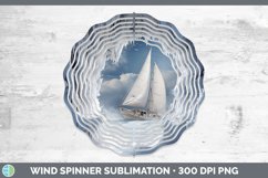 Gorgeous3D Winter Wall Wind Spinner design.