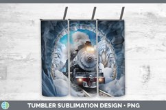 Gorgeous3D Winter Wall Tumbler design.