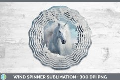 Gorgeous3D Winter Wall Wind Spinner design.