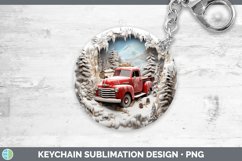 Gorgeous3D Winter Wall Keychain design.