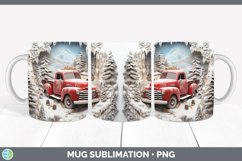 Gorgeous3D Winter Wall Mug Wrap design.